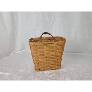 1980 Longaberger Basket - Hanging w key wall hook